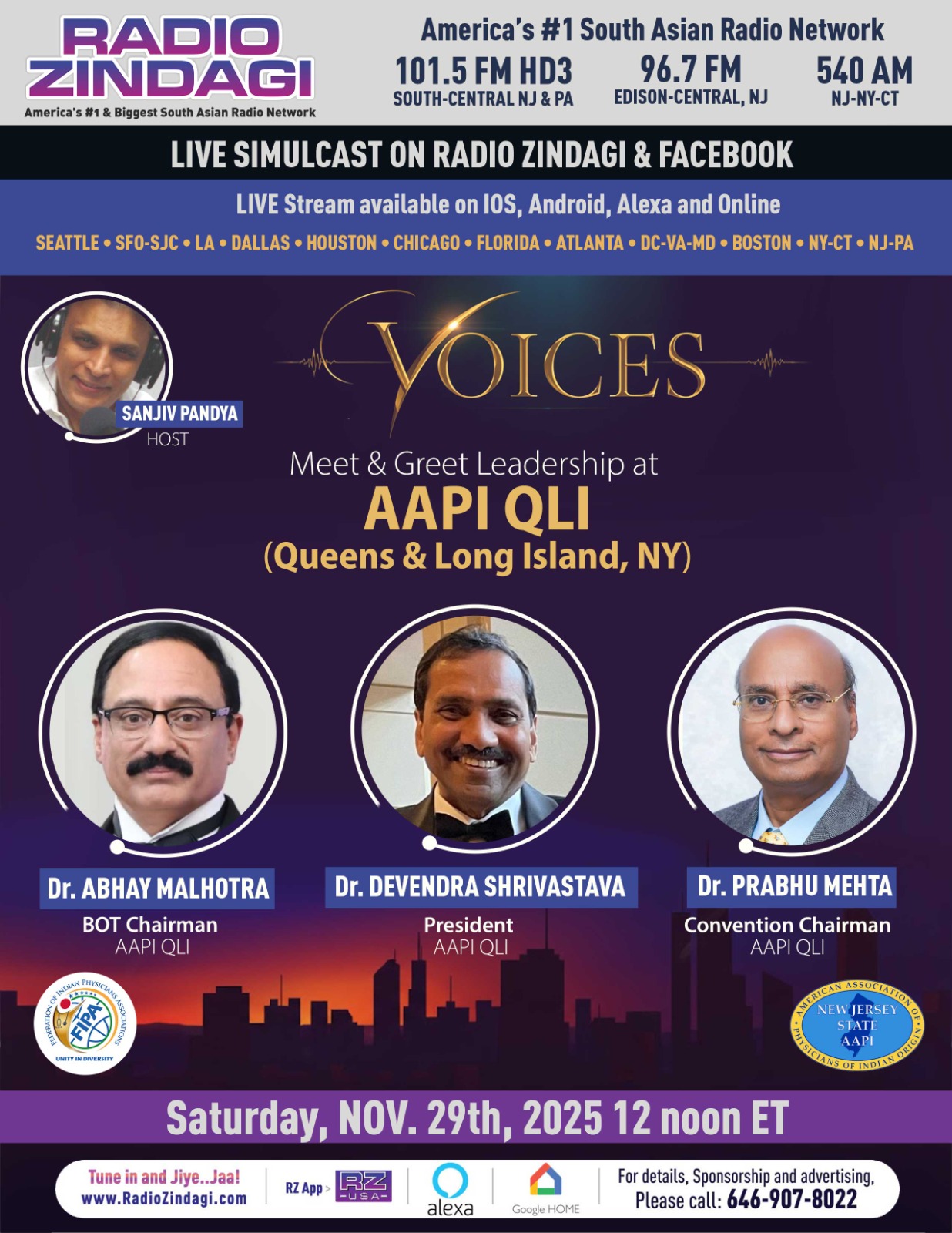 VOICES: Meet & Greet Leadership at AAPI QLI (Queens & Long Island, NY)